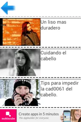 tips para el cabello android App screenshot 5